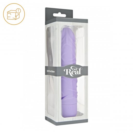 Vibr�tor TOYJOY GET REAL fialov� - po�kozen� obal