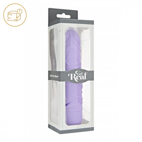 Vibr�tor TOYJOY GET REAL fialov� - po�kozen� obal