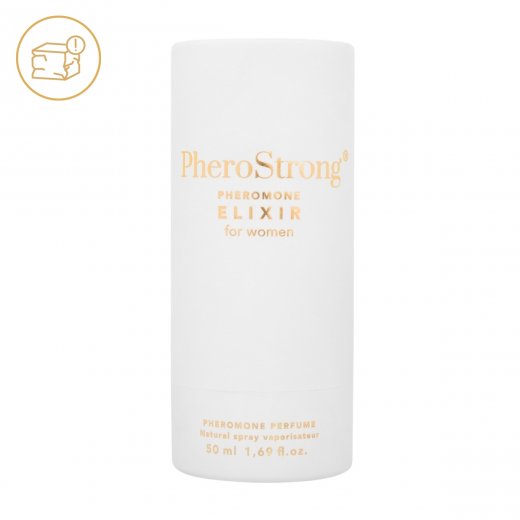 Parf�m s feromony PheroStrong Elixir pro �eny 50 ml - po�kozen� obal