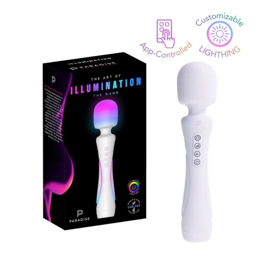 Mas�n� hlavice PARADISE PLEASURE PRODUCTS Illumination The Wand b�l�