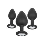 Sada an�ln�ch kol�k� CalExotics Silicone Gem Anal Kit �ern�